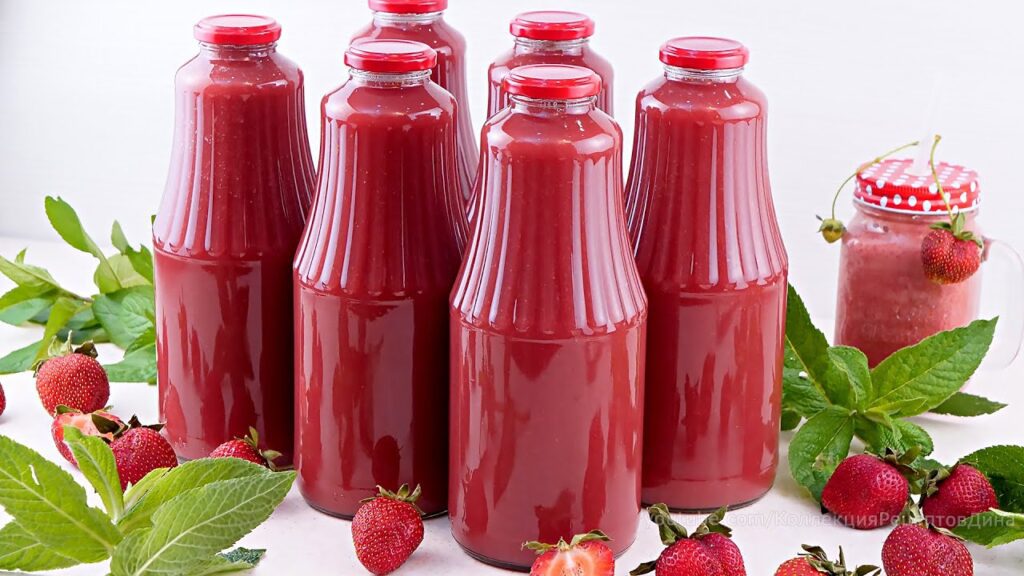 9. Полуничний фреш із лимоном