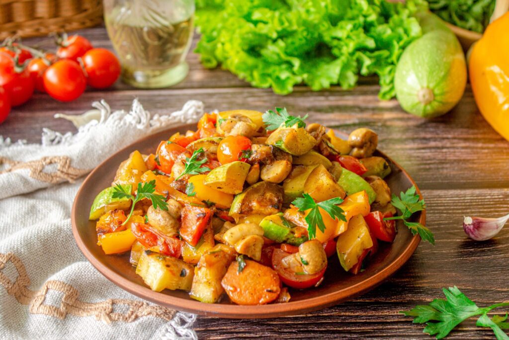 16. Рагу с овощами