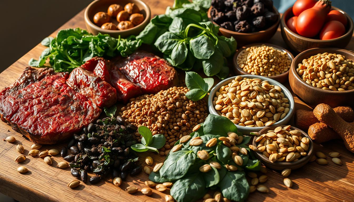 В яких продуктах є залізо?